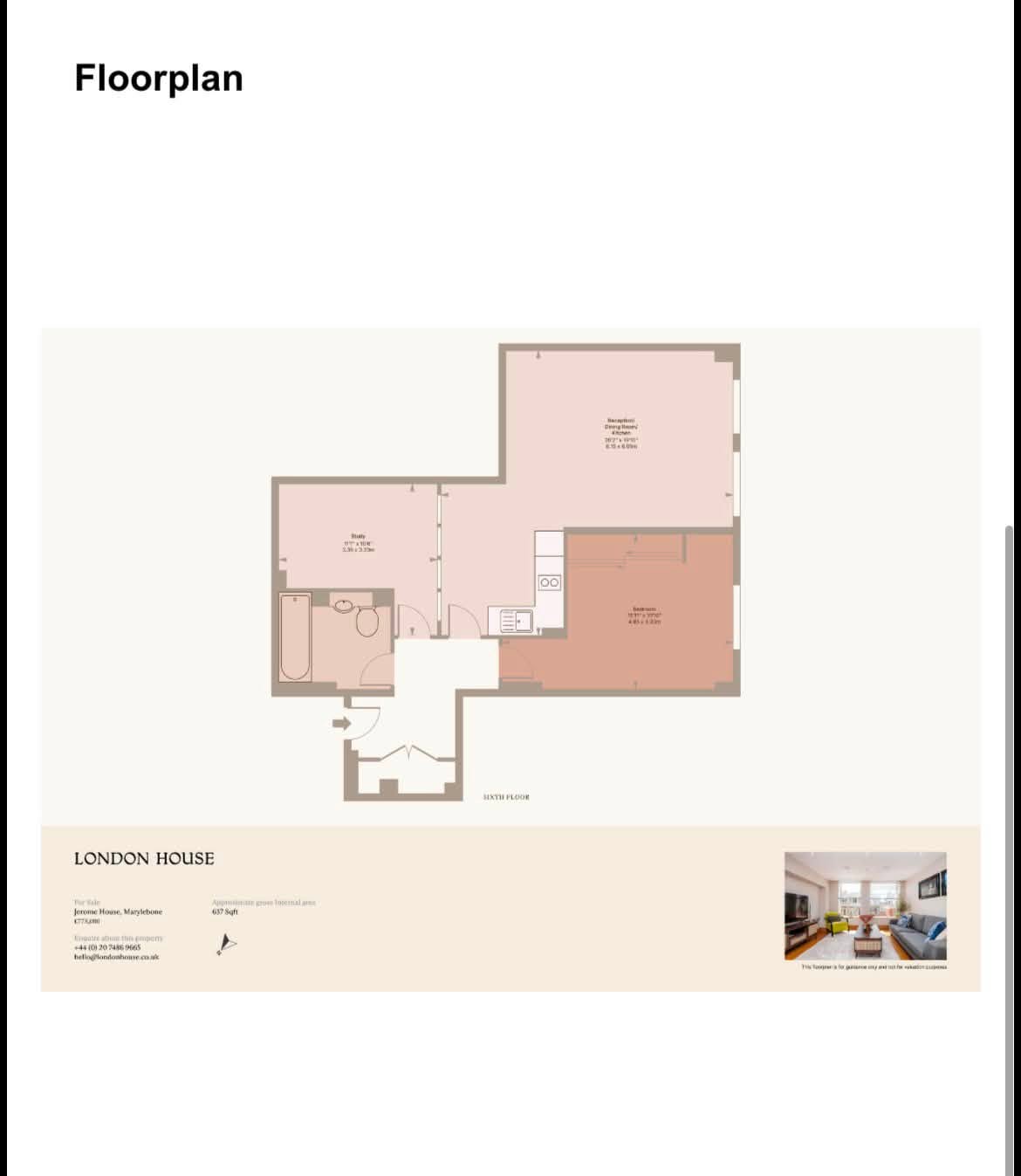 2 Bed Apartment | London Zone 1